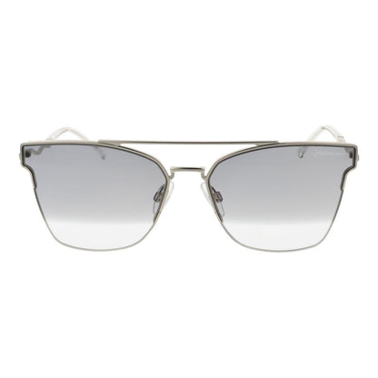 Gray Metal Sunglasses