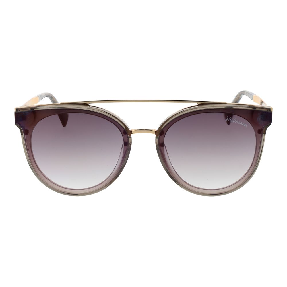 Brown Metal Sunglasses