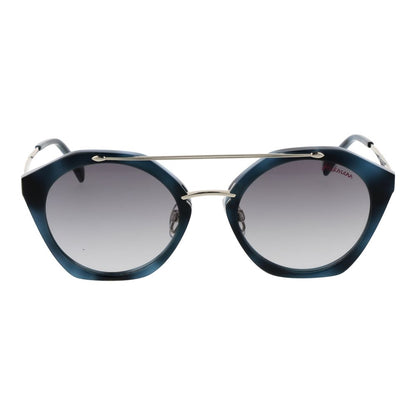 Blue Metal Sunglasses