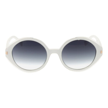 White Acetate Sunglasses