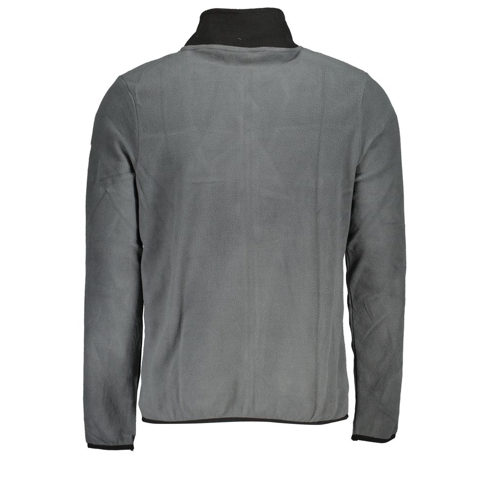 Gray Polyester Men's Sweatshirt