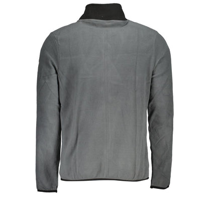 Gray Polyester Men's Sweatshirt