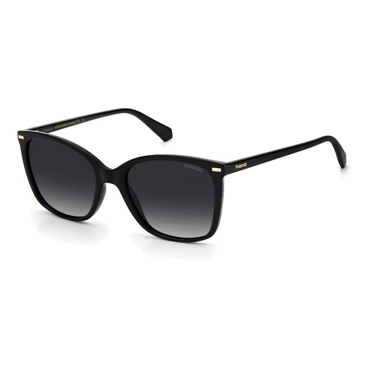 Black Polyamide Sunglasses