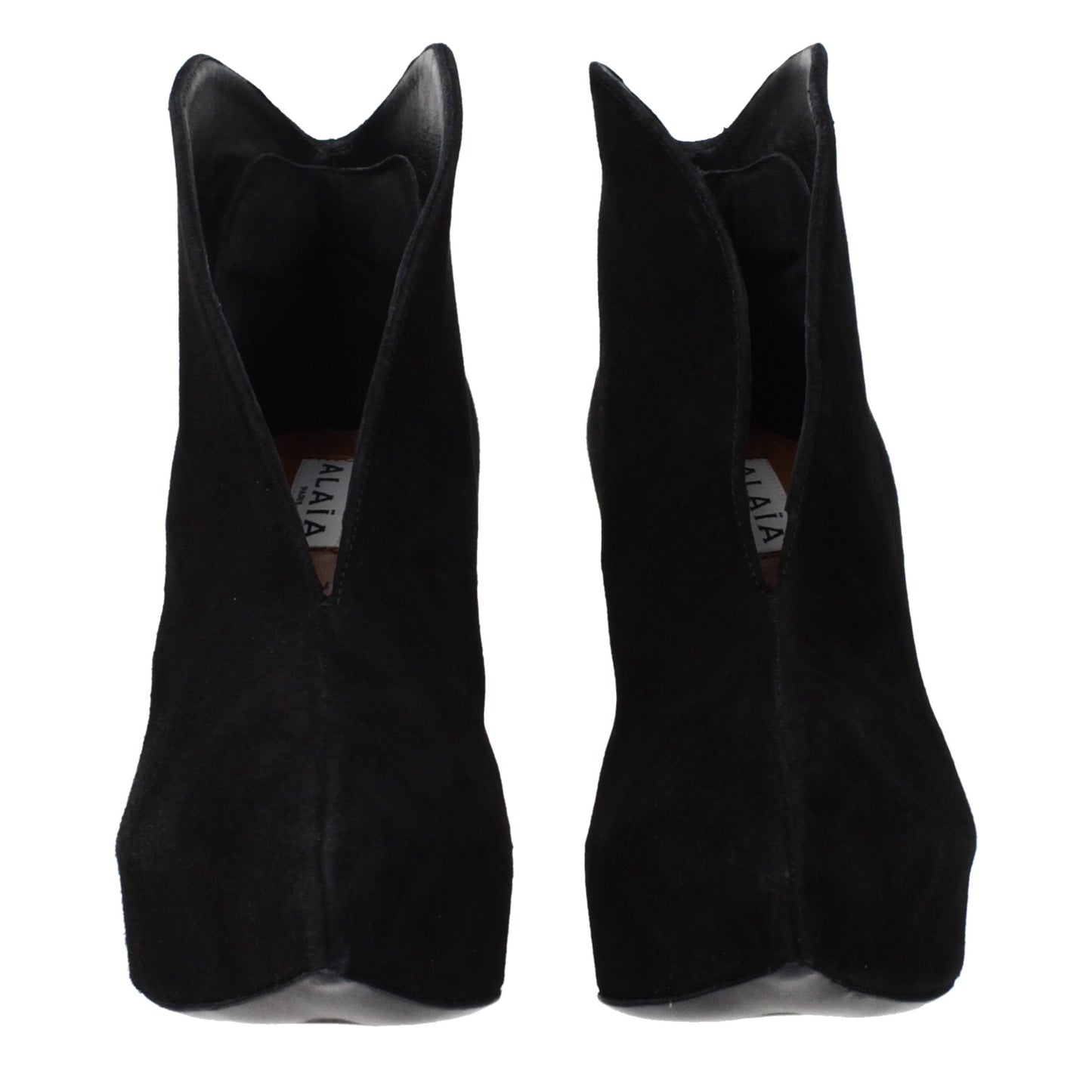 Black Leather Ankle Boots
