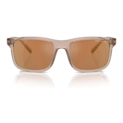 Brown Injected Sunglasses