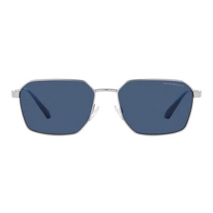 Gray Metal Sunglasses