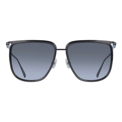 Gray Metal Sunglasses