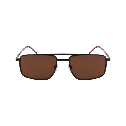 Brown Metal Sunglasses