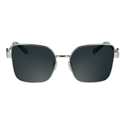 Gray Metal Sunglasses