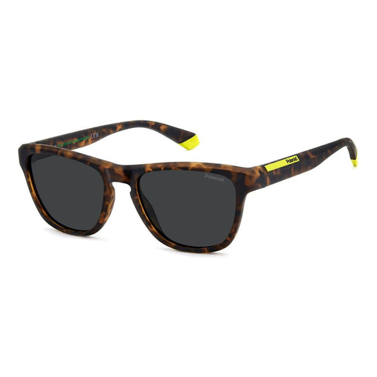 Brown Polycarbonate Sunglasses