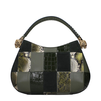 Green Leather Handbag