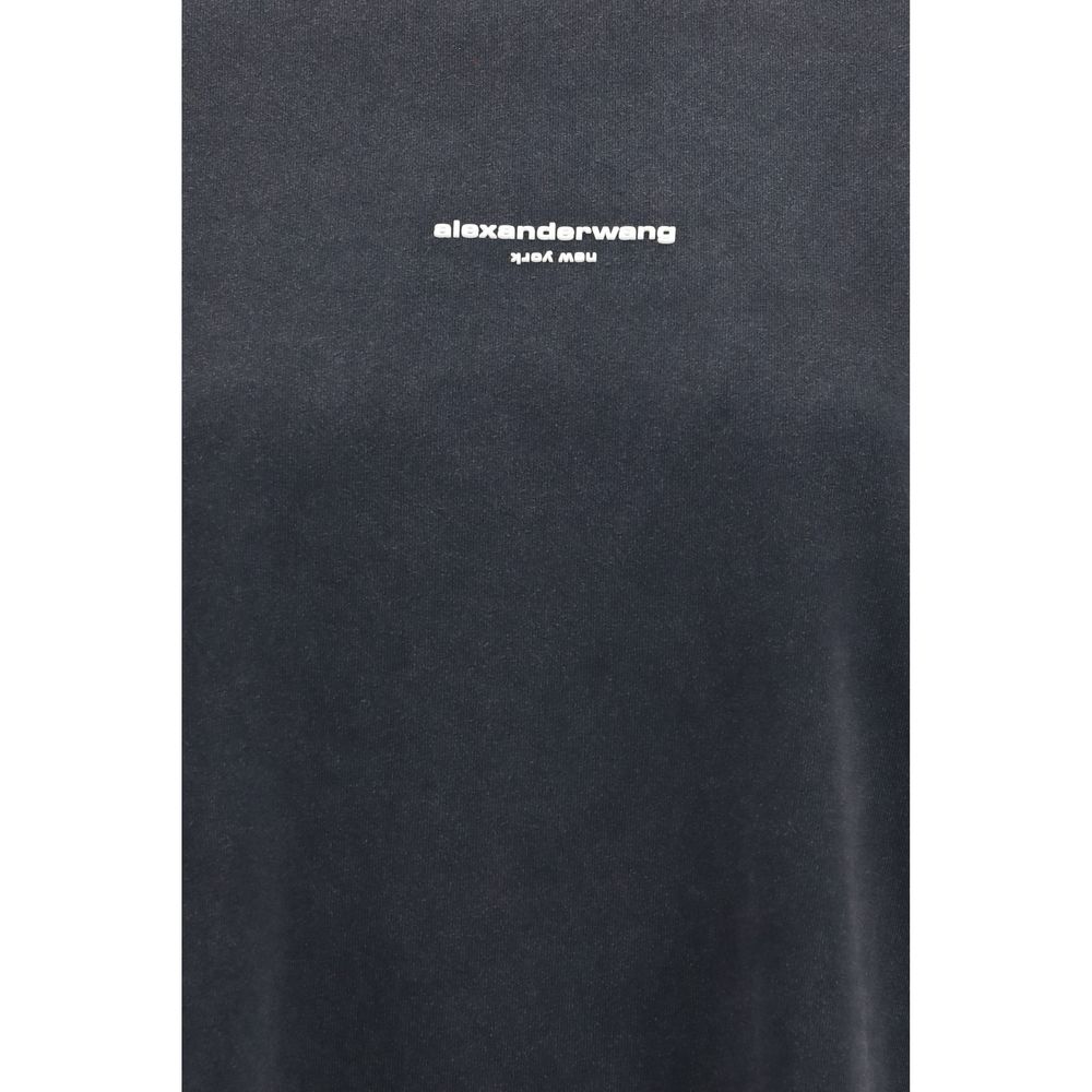 Black Cotton Sweatshirt