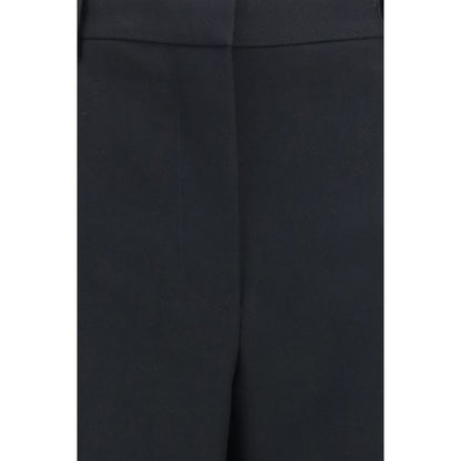 Black Wool Oves Aries Casual Pants