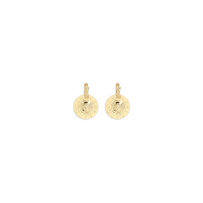 Gold Brass Earrings