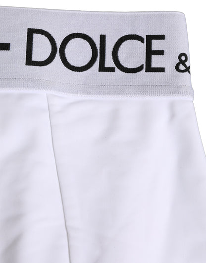 White Logo Waistband Coulotte Panty Underwear