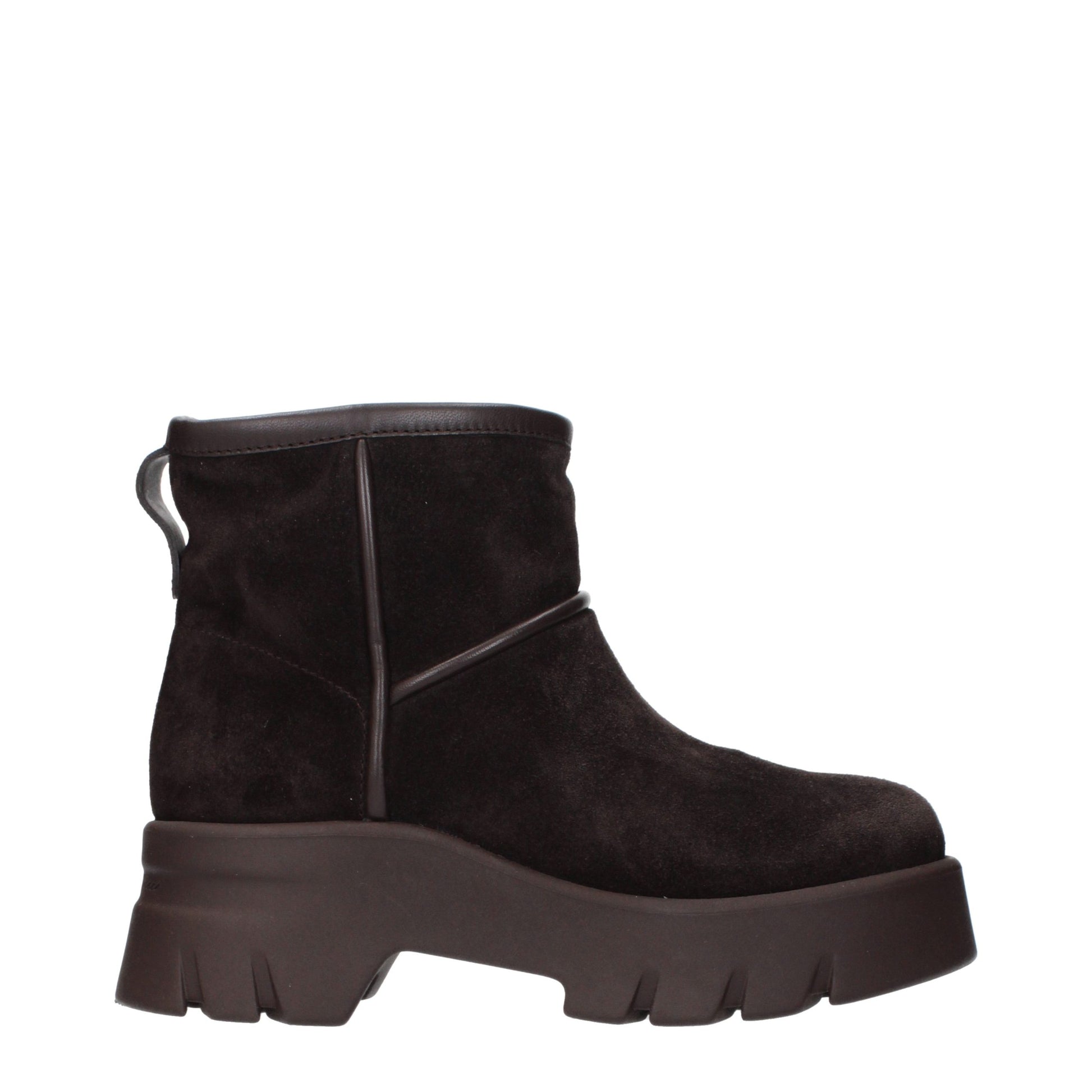Brown Leather Ankle Boots