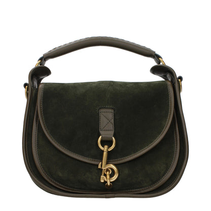 Green Leather Handbag