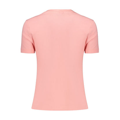 Pink Cotton Women's T-Shirt