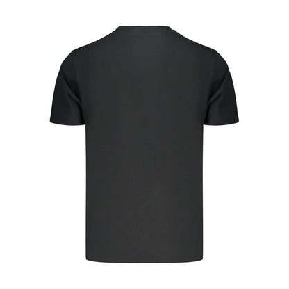 Black Cotton Men's T-Shirt