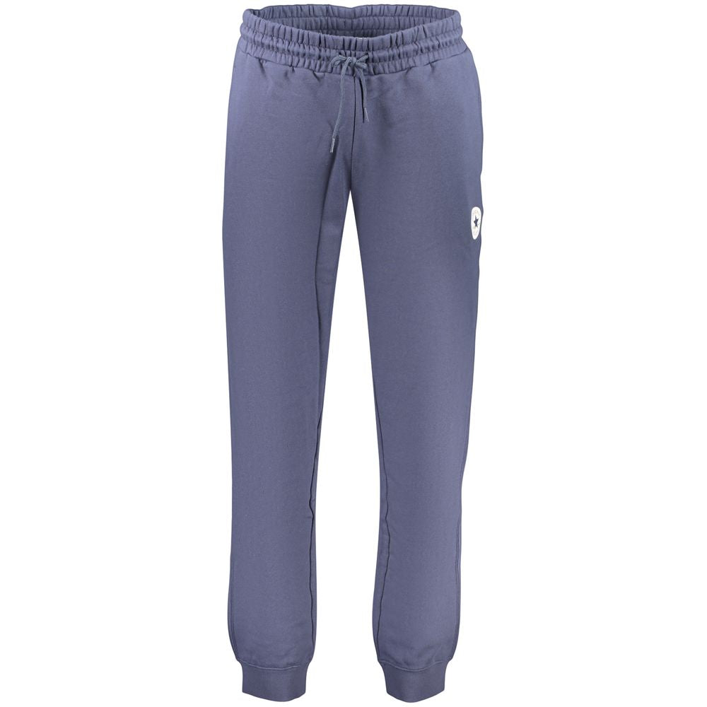 Blue Cotton Men's Trouser