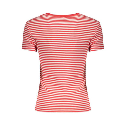 Red Cotton Women's T-Shirt