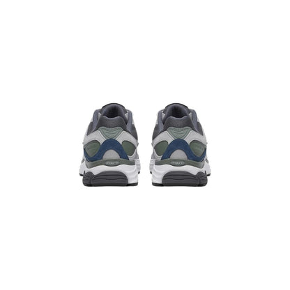 Gray Synthetic Athletic Sneakers