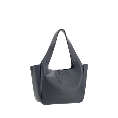 Black Calf Leather Bos Taurus Shoulder Bag