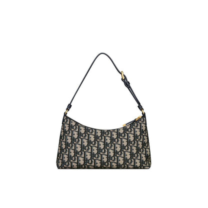 Blue Cotton Shoulder Bag