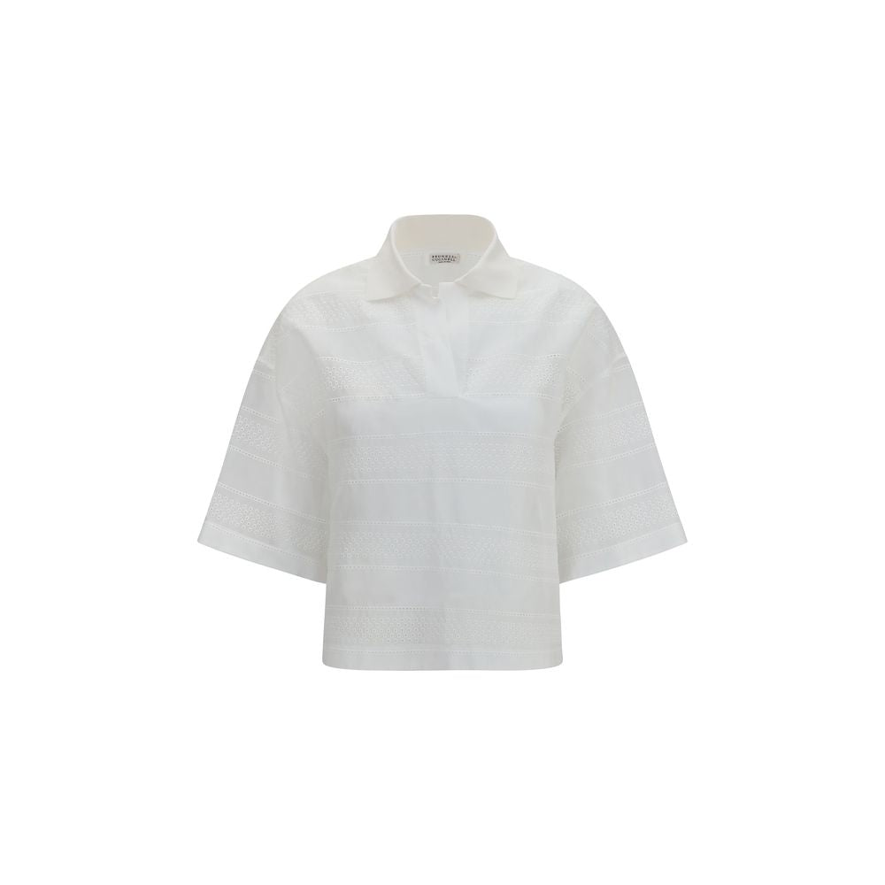 White Cotton Blouse