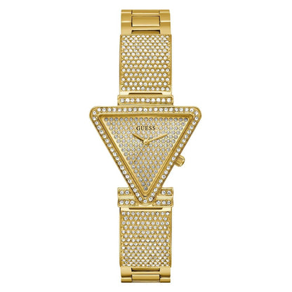 Gold Stainless Steel Dress Watch