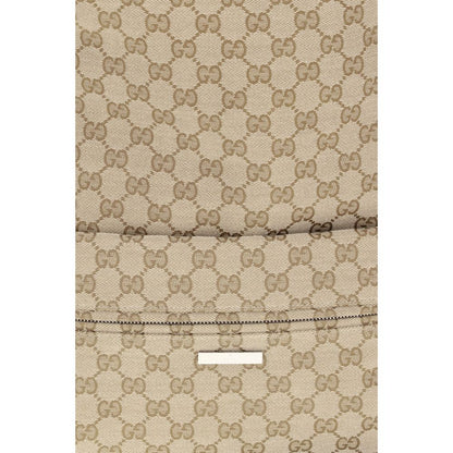 Beige Polyester Backpack
