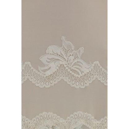 Beige Polyamide Long Dress
