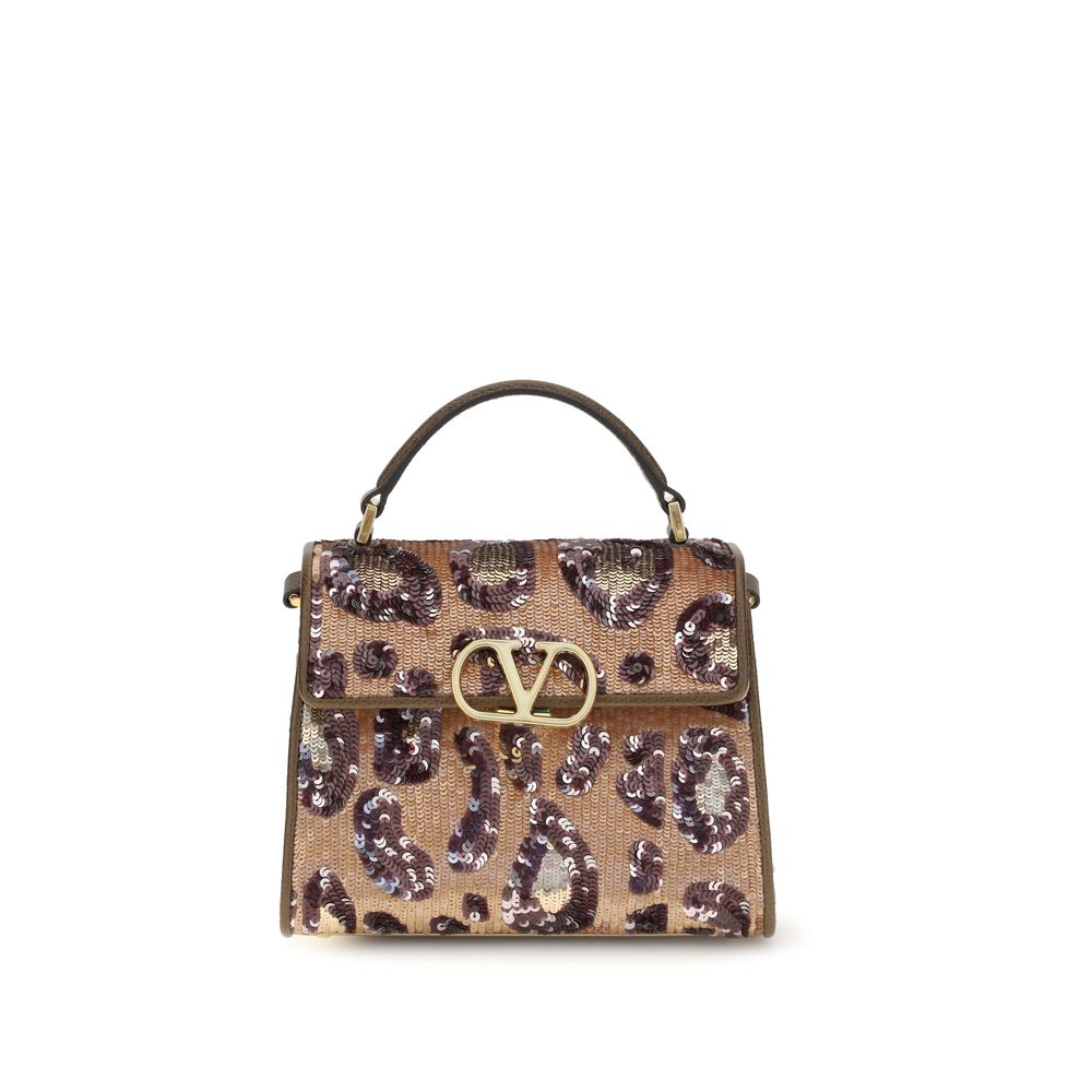 Multicolor Silk Shoulder Bag