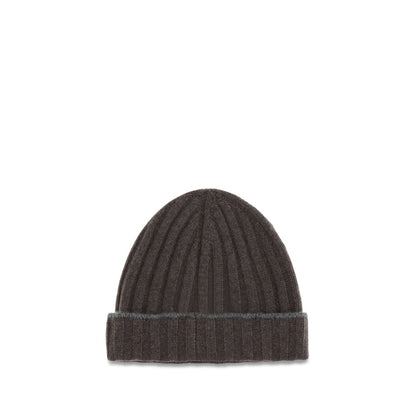 Brown Cashmere Beanie