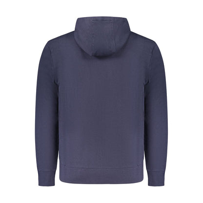 Blue Cotton Men's Sweatshirt