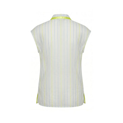 White Cotton Women Shirt