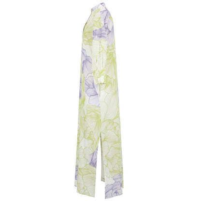 Green Cotton Women Dress