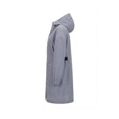 Grey Silk Women Jacket