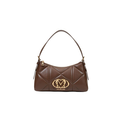 Brown Polyethylene Handbag