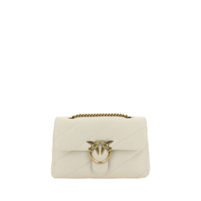 White Calf Leather Bos Taurus Shoulder Bag