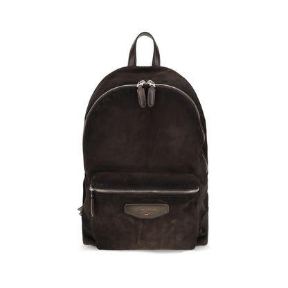 Brown Calf Leather Bos Taurus Backpack