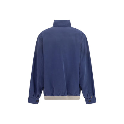 Blue Cotton Bomber