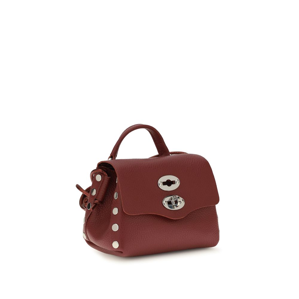 Bordeaux Calf Leather Bos Taurus Shoulder Bag