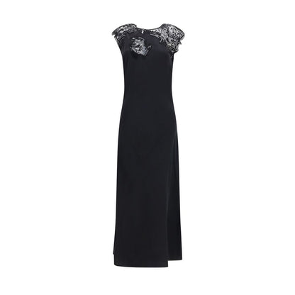 Black Silk Cocktail Dress