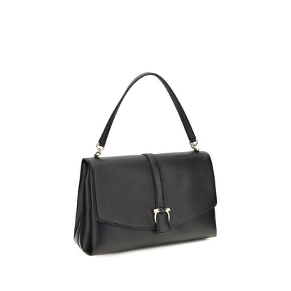 Black Calf Leather Bos Taurus Shoulder Bag