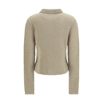Beige Alpaca Vicugna Pacos Polo Shirt