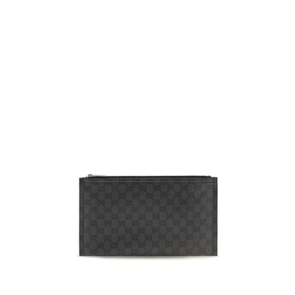 Black Fabric Shoulder Bag