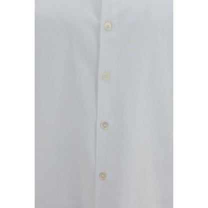White Lyocell Dress Shirt
