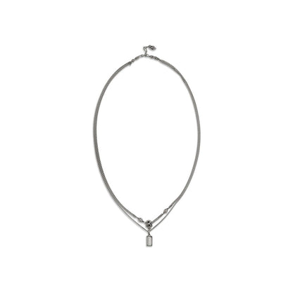 Silver Brass Necklace