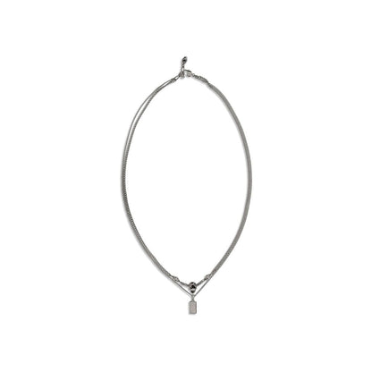 Silver Brass Necklace